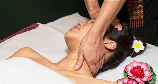 Thai Head Neck shoulder Massage